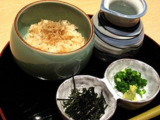 ■The third place rice boiled in tea with salt