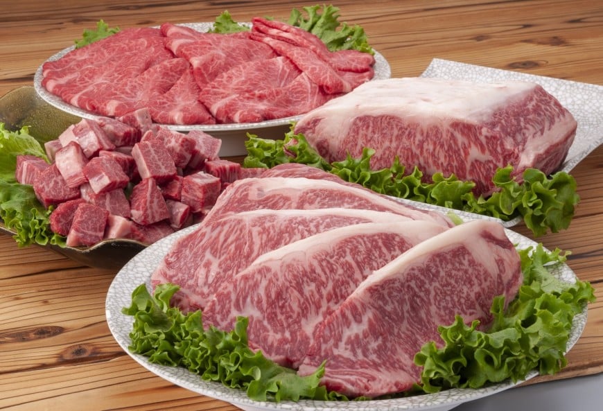 厳選されたお肉